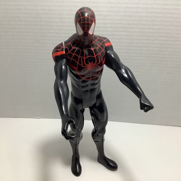 Marvel Amazing Spiderman Black Suit Collectible Action Figure - Picture 3 of 8